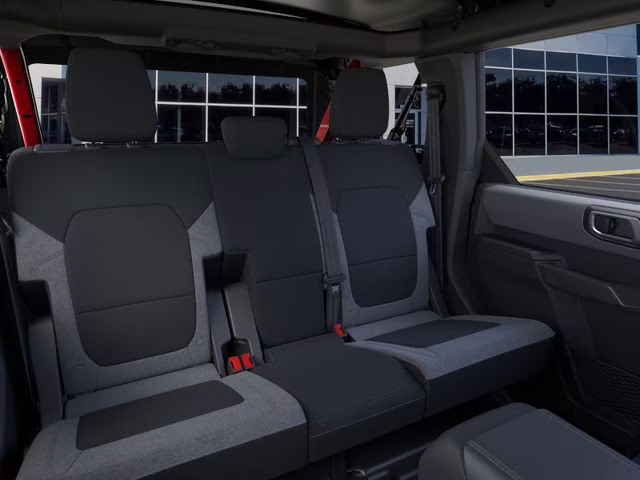 2025 Ruby Red Metallic Tinted Clearcoat Ford Bronco Base 4X4 SUV
