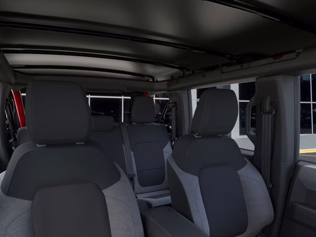 2025 Ruby Red Metallic Tinted Clearcoat Ford Bronco Base 4X4 SUV