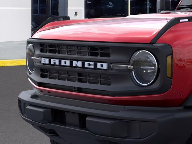 2025 Ruby Red Metallic Tinted Clearcoat Ford Bronco Base 4X4 SUV