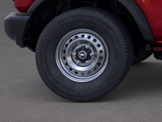 2025 Ruby Red Metallic Tinted Clearcoat Ford Bronco Base 4X4 SUV