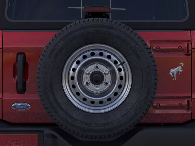 2025 Ruby Red Metallic Tinted Clearcoat Ford Bronco Base 4X4 SUV