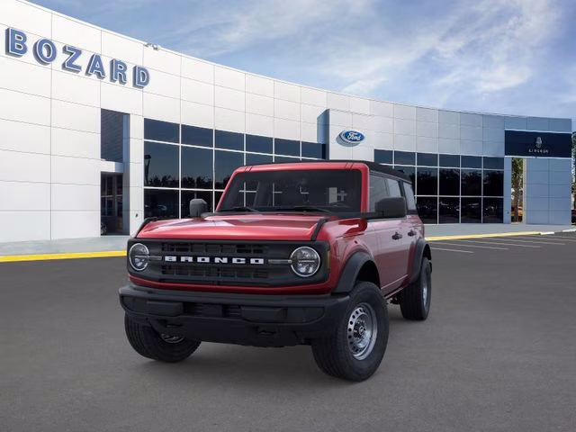 2025 Ruby Red Metallic Tinted Clearcoat Ford Bronco Base 4X4 SUV