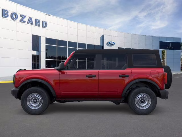 2025 Ruby Red Metallic Tinted Clearcoat Ford Bronco Base 4X4 SUV