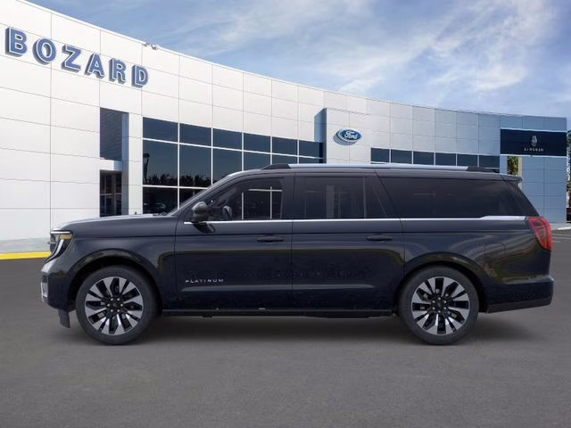2025 Agate Black Metallic Ford Expedition Max Platinum 4X4 SUV