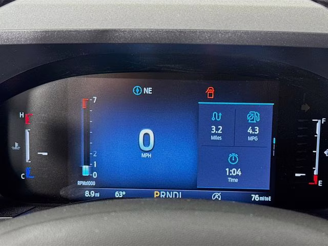 2026 Azure Gray Metallic Tri-Coat Ford Maverick XLT FWD Truck