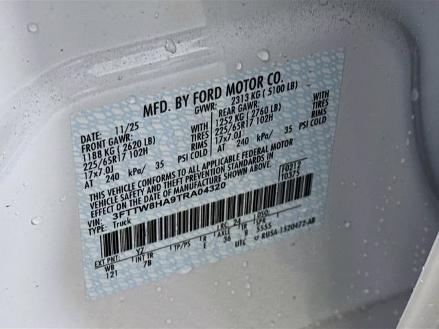2026 Azure Gray Metallic Tri-Coat Ford Maverick XLT FWD Truck