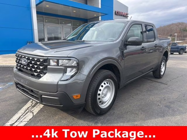 Carbonized Gray Metallic 2025 Ford Maverick XL SuperCrew AWD Pickup Truck All-Wheel Drive Continuously Variable Transmission