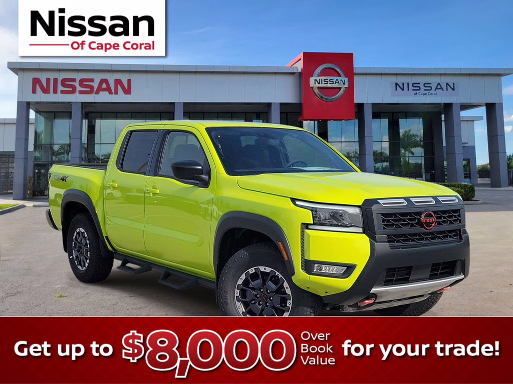 2026 Citrus Strike Nissan Frontier PRO-4X 4X4 Truck