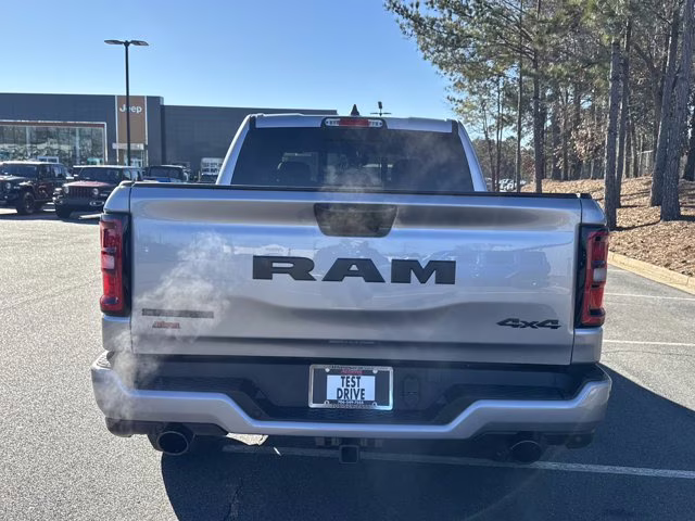 2026 Billet Silver Metallic Clearcoat Ram 1500 Big Horn 4X4 Truck