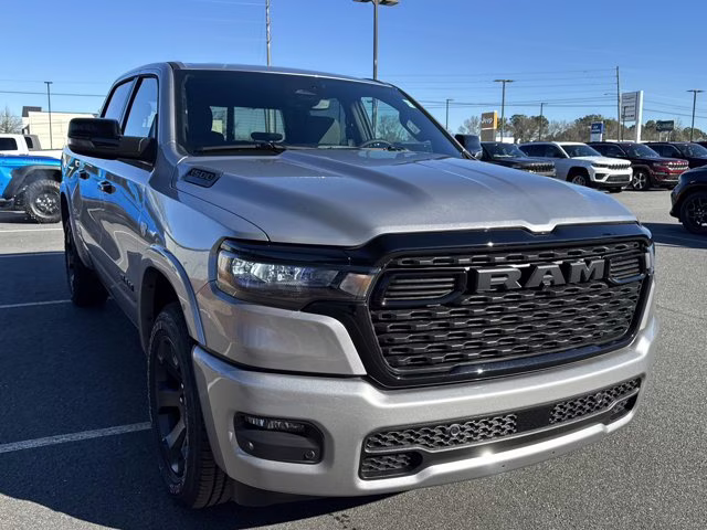 2026 Billet Silver Metallic Clearcoat Ram 1500 Big Horn 4X4 Truck