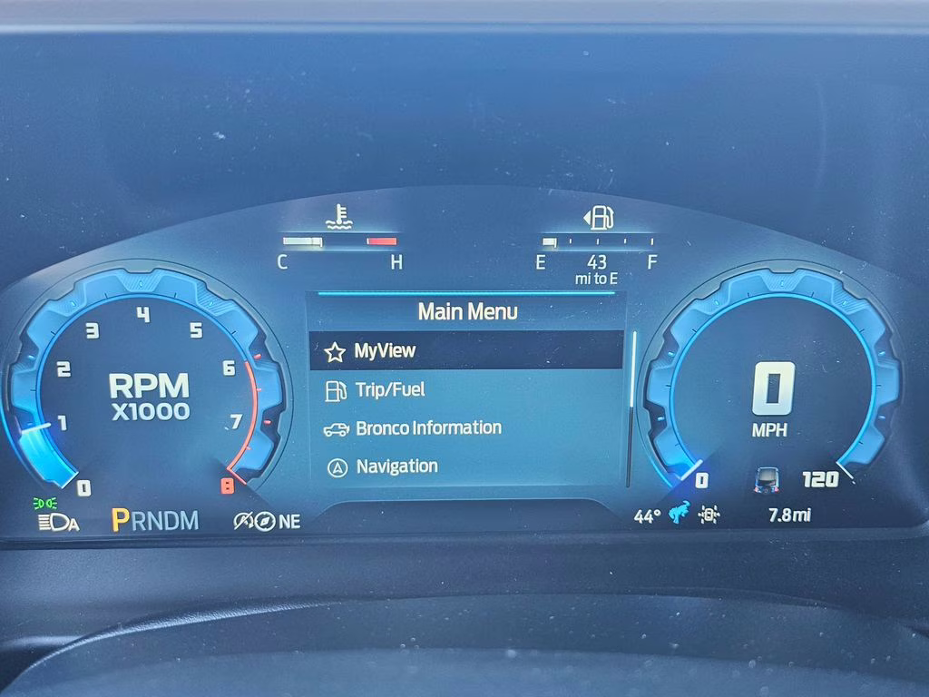 2025 Carbonized Gray Metallic Ford Bronco Big Bend 4X4 SUV