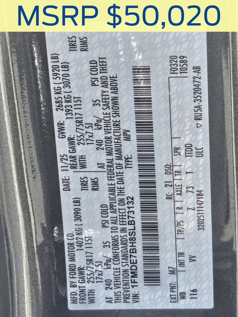 2025 Carbonized Gray Metallic Ford Bronco Big Bend 4X4 SUV