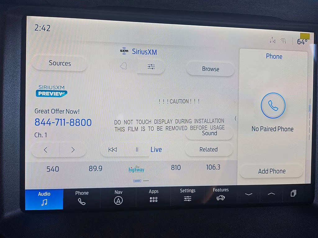 2025 Desert Sand Ford Bronco Raptor 4X4 SUV