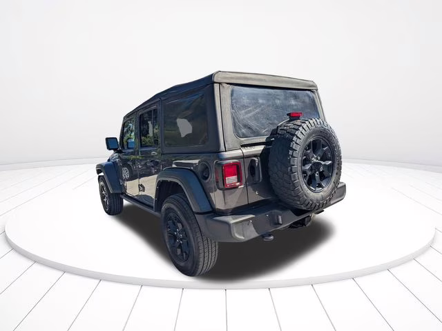 2021 Granite Crystal Metallic Clearcoat Jeep Wrangler Unlimited Willys 4X4 SUV