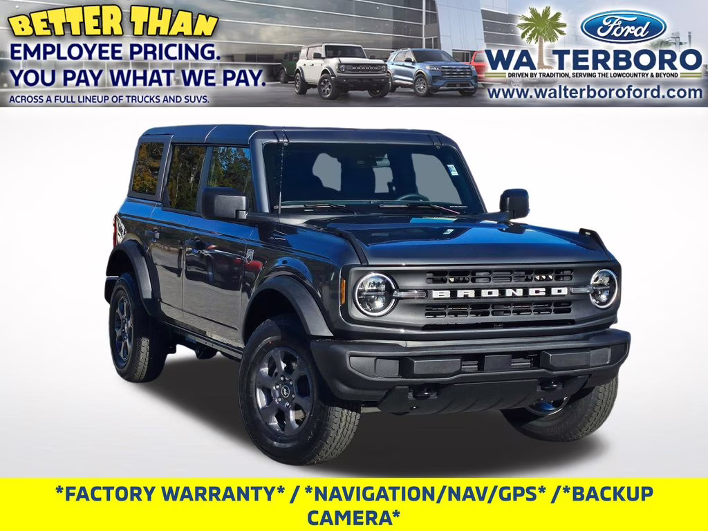 2025 Carbonized Gray Metallic Ford Bronco Big Bend 4X4 SUV
