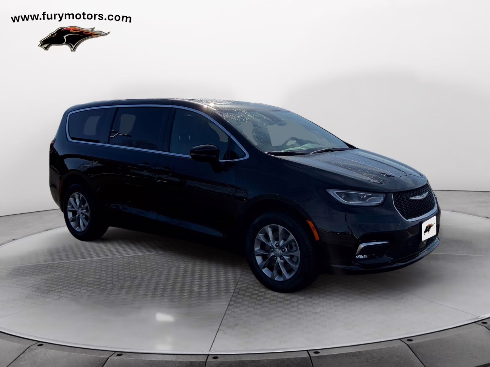 2026 Diamond Black Crystal Pearlcoat Chrysler Pacifica Select AWD Van