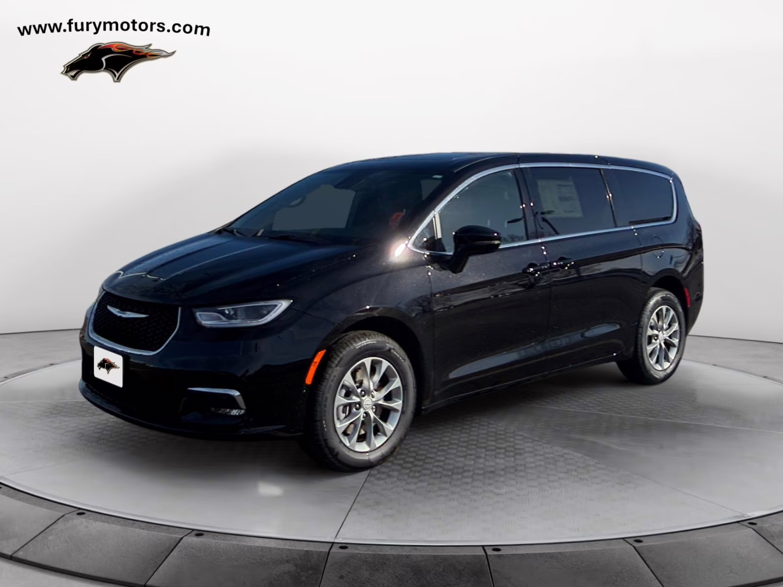 2026 Diamond Black Crystal Pearlcoat Chrysler Pacifica Select AWD Van