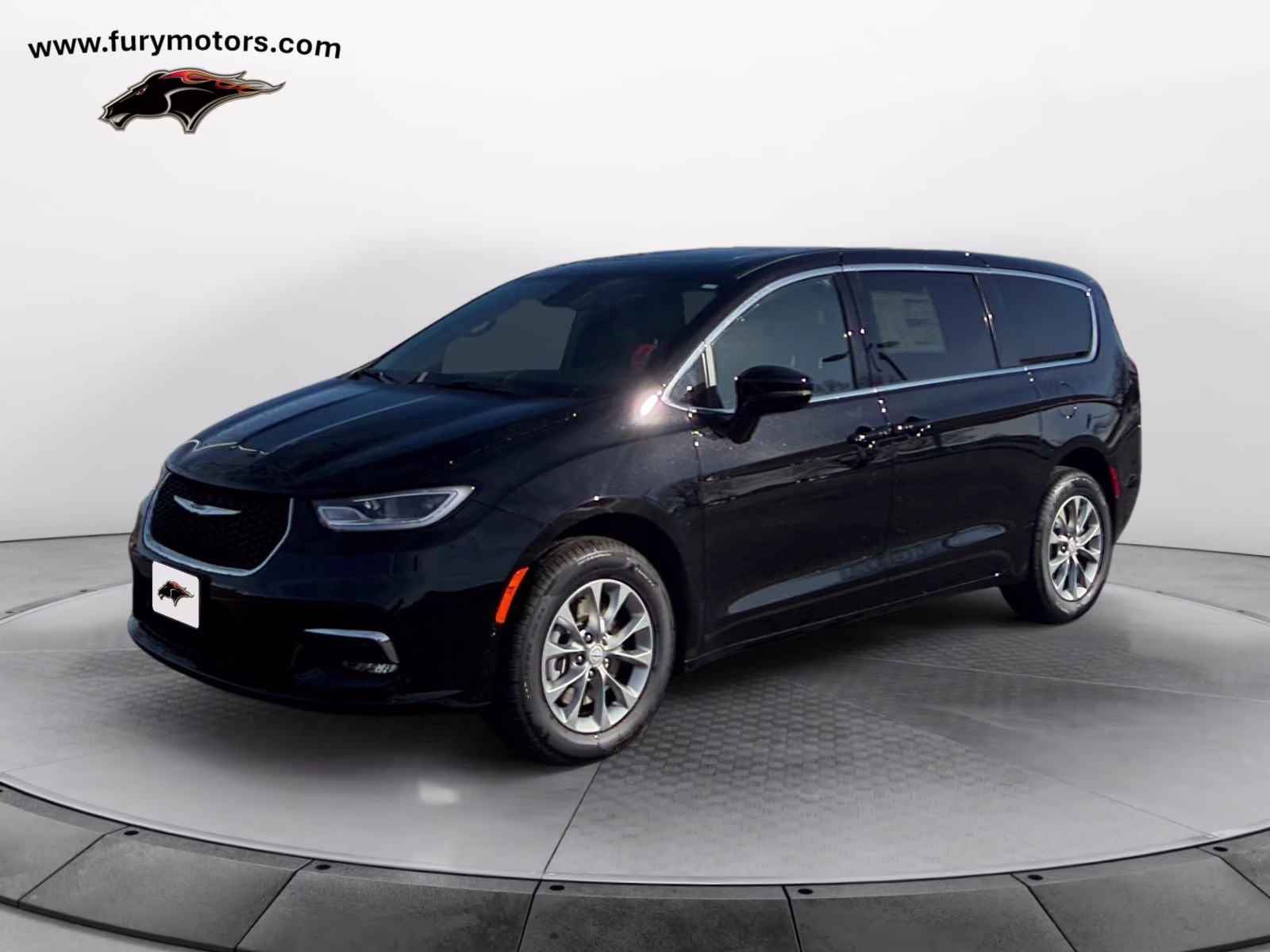 2026 Diamond Black Crystal Pearlcoat Chrysler Pacifica Select AWD Van