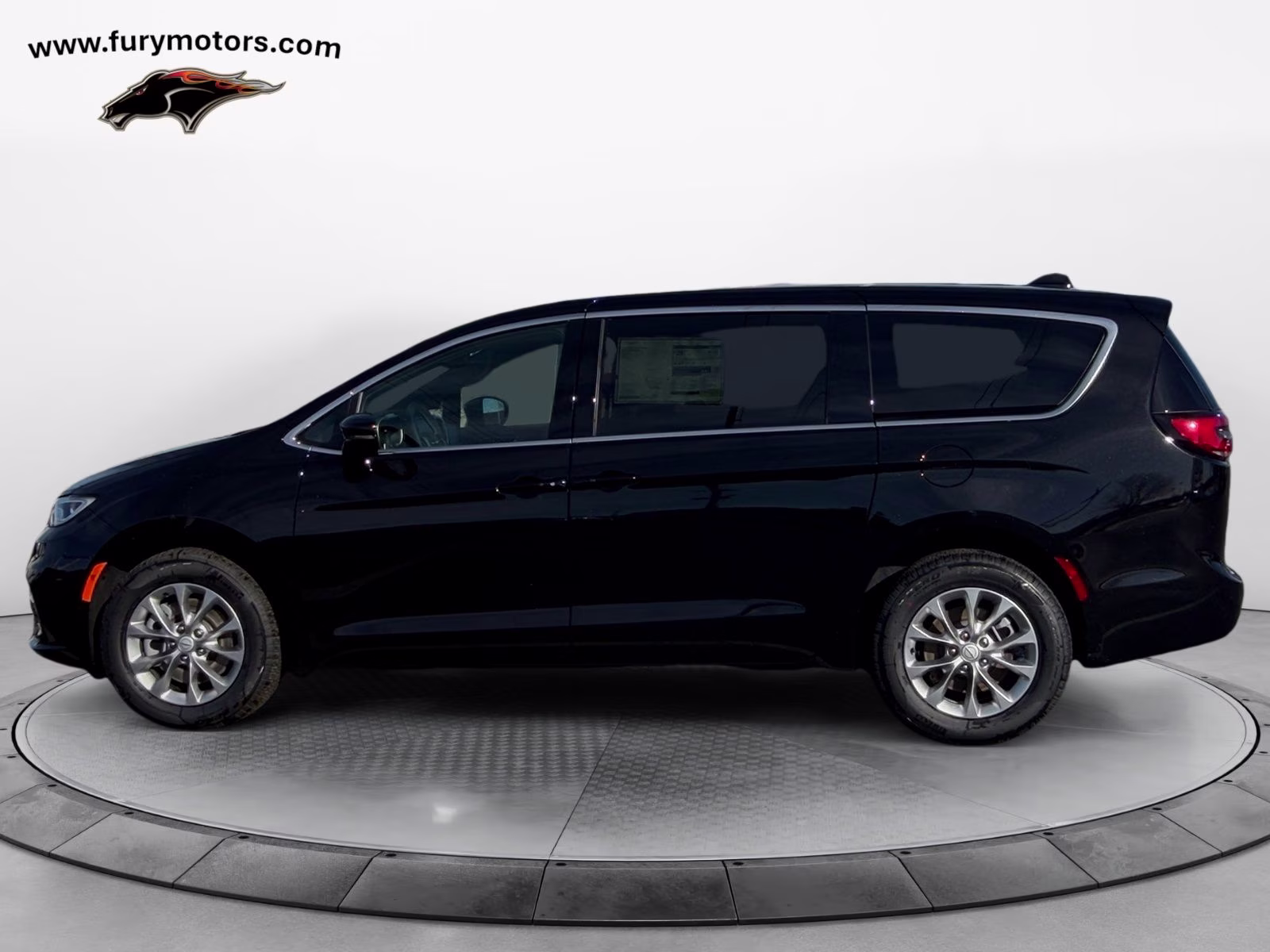 2026 Diamond Black Crystal Pearlcoat Chrysler Pacifica Select AWD Van