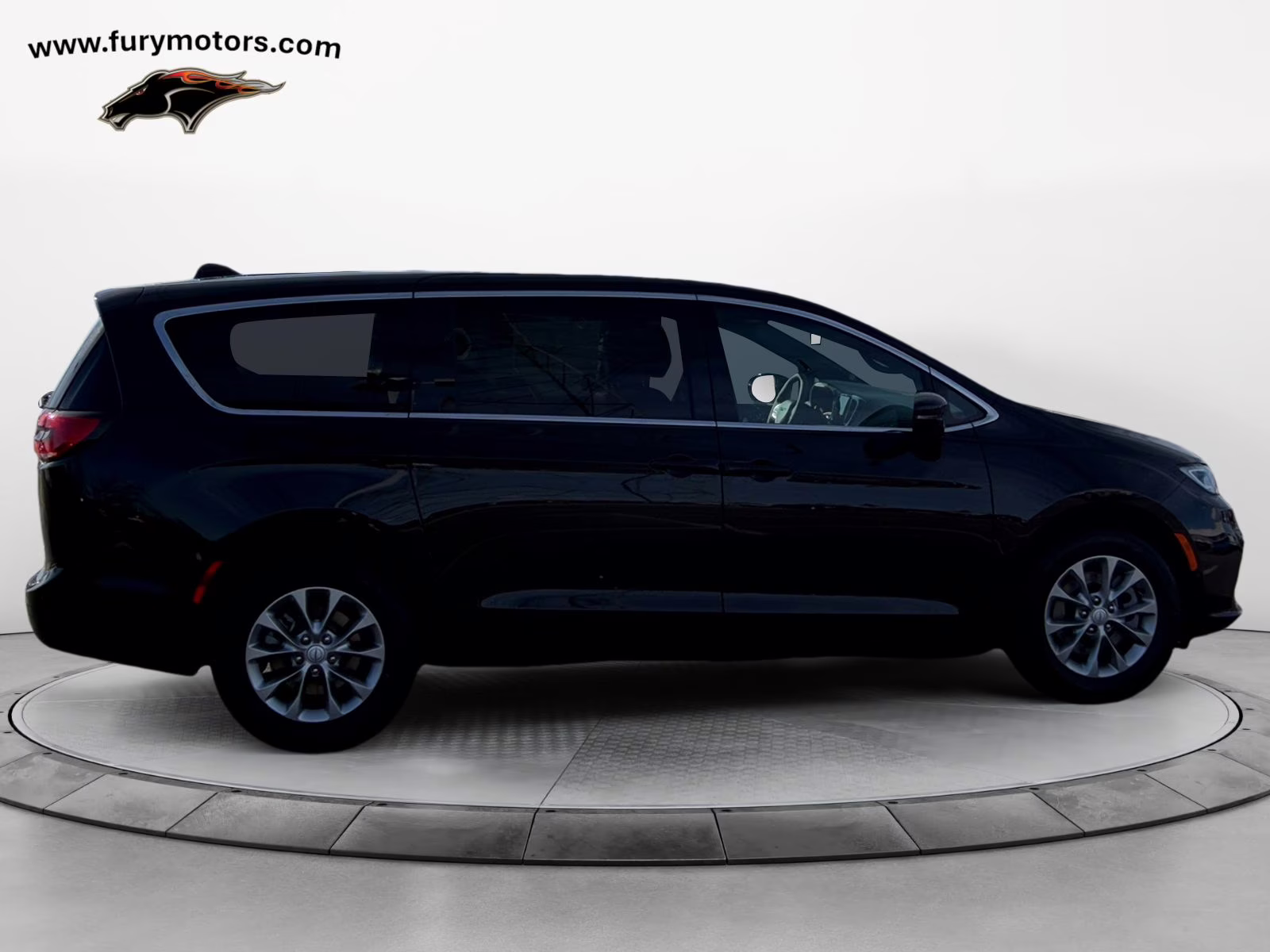 2026 Diamond Black Crystal Pearlcoat Chrysler Pacifica Select AWD Van