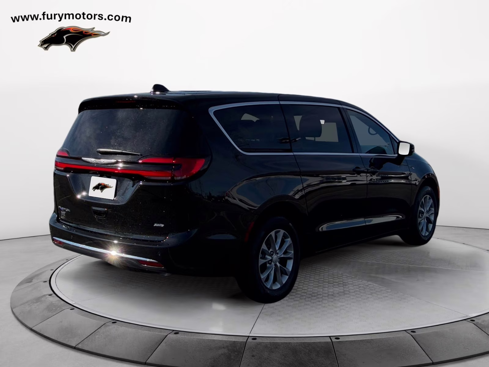 2026 Diamond Black Crystal Pearlcoat Chrysler Pacifica Select AWD Van