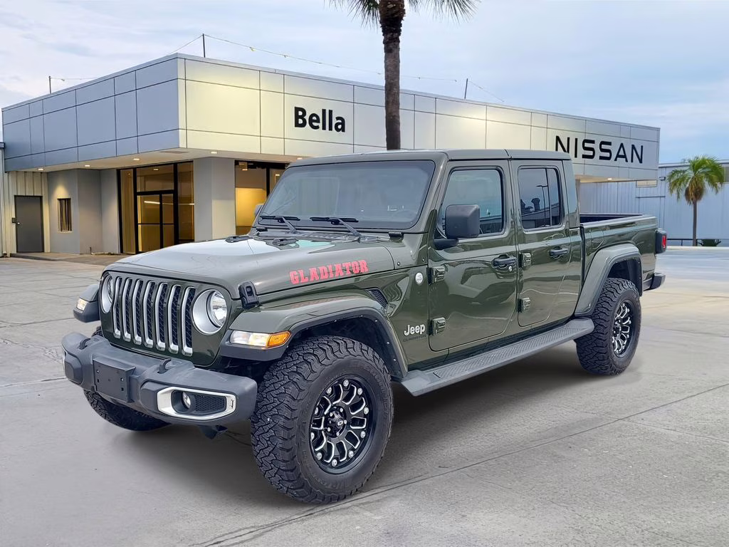 2022 Sarge Green Clearcoat Jeep Gladiator Overland 4X4 Truck