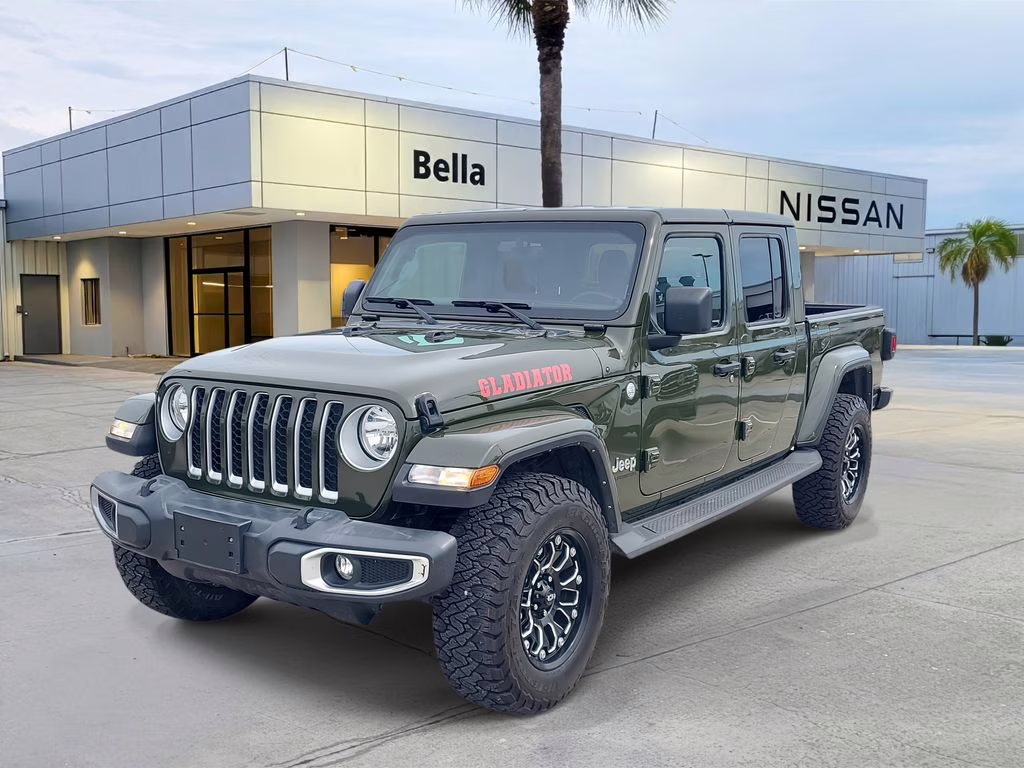2022 Sarge Green Clearcoat Jeep Gladiator Overland 4X4 Truck