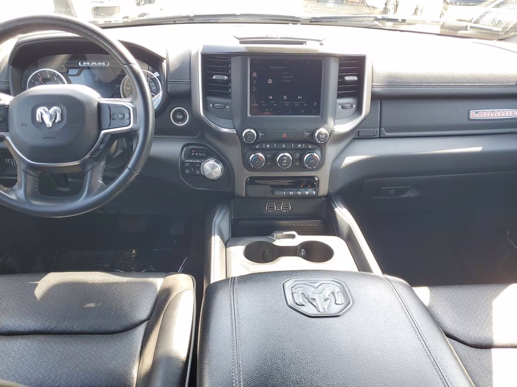 2022 Bright White Clearcoat Ram 1500 Laramie 4X4 Truck