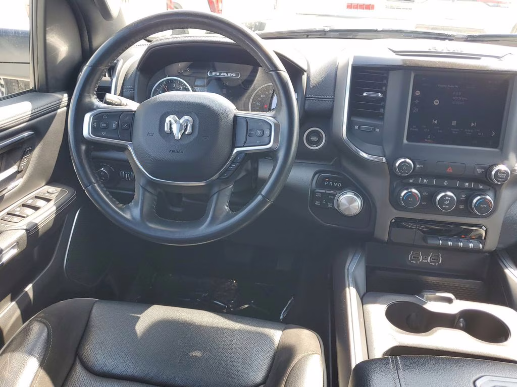 2022 Bright White Clearcoat Ram 1500 Laramie 4X4 Truck