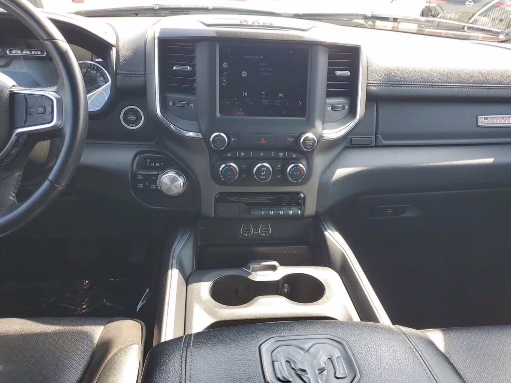 2022 Bright White Clearcoat Ram 1500 Laramie 4X4 Truck