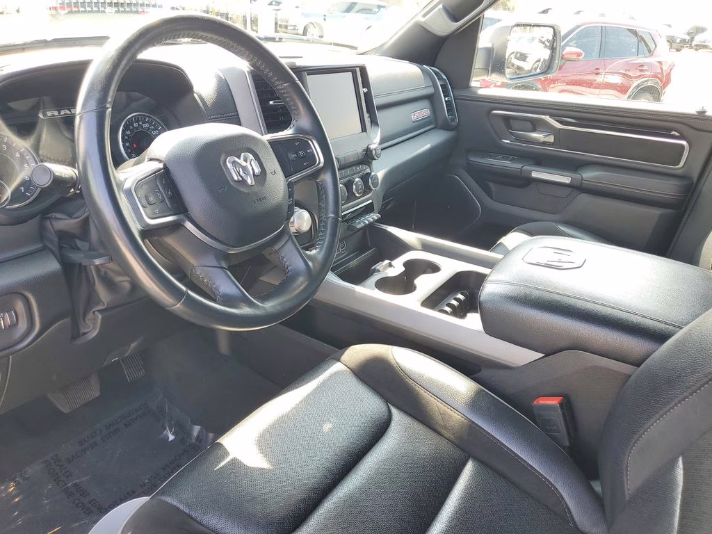 2022 Bright White Clearcoat Ram 1500 Laramie 4X4 Truck