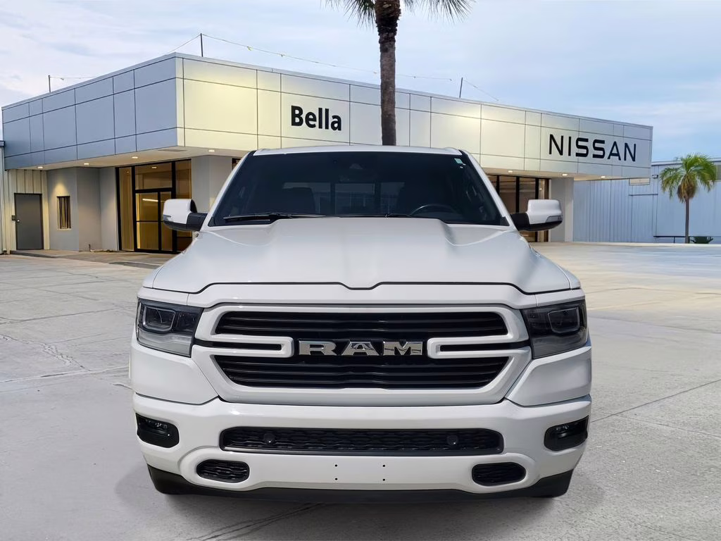 2022 Bright White Clearcoat Ram 1500 Laramie 4X4 Truck