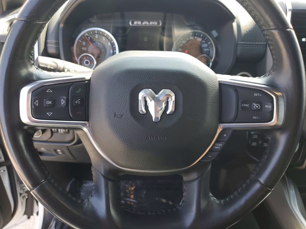 2022 Bright White Clearcoat Ram 1500 Laramie 4X4 Truck