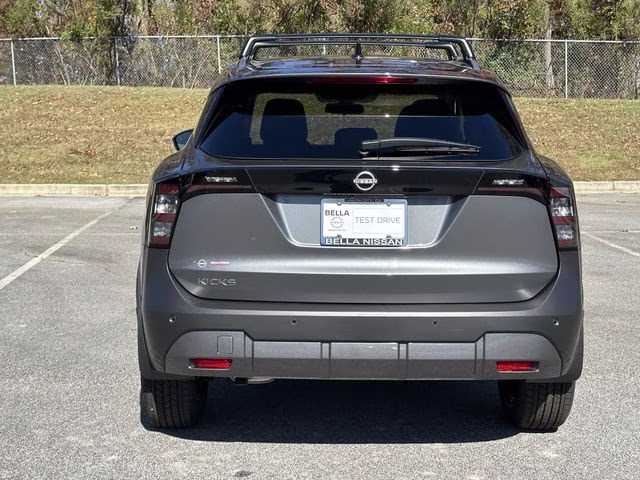 2026 Gun Metallic Nissan Kicks SV FWD SUV