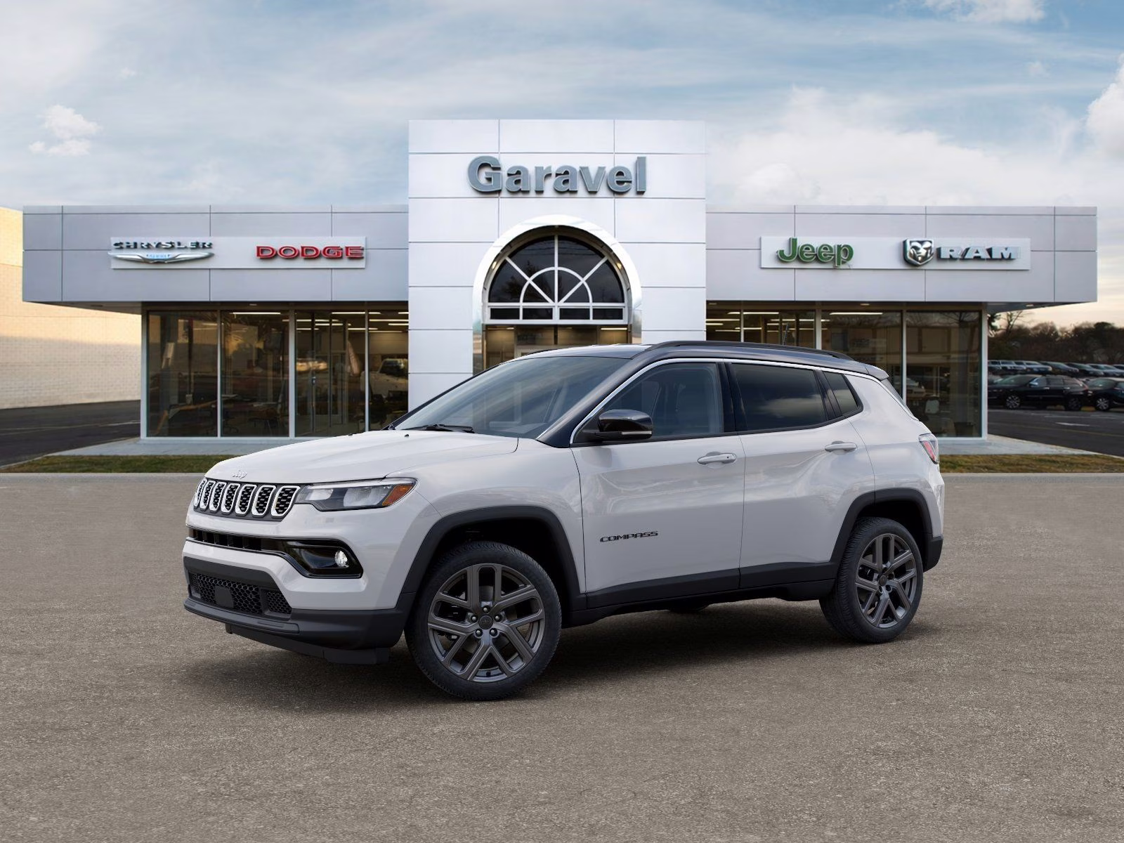 2026 Bright White Clearcoat Jeep Compass Limited 4X4 SUV
