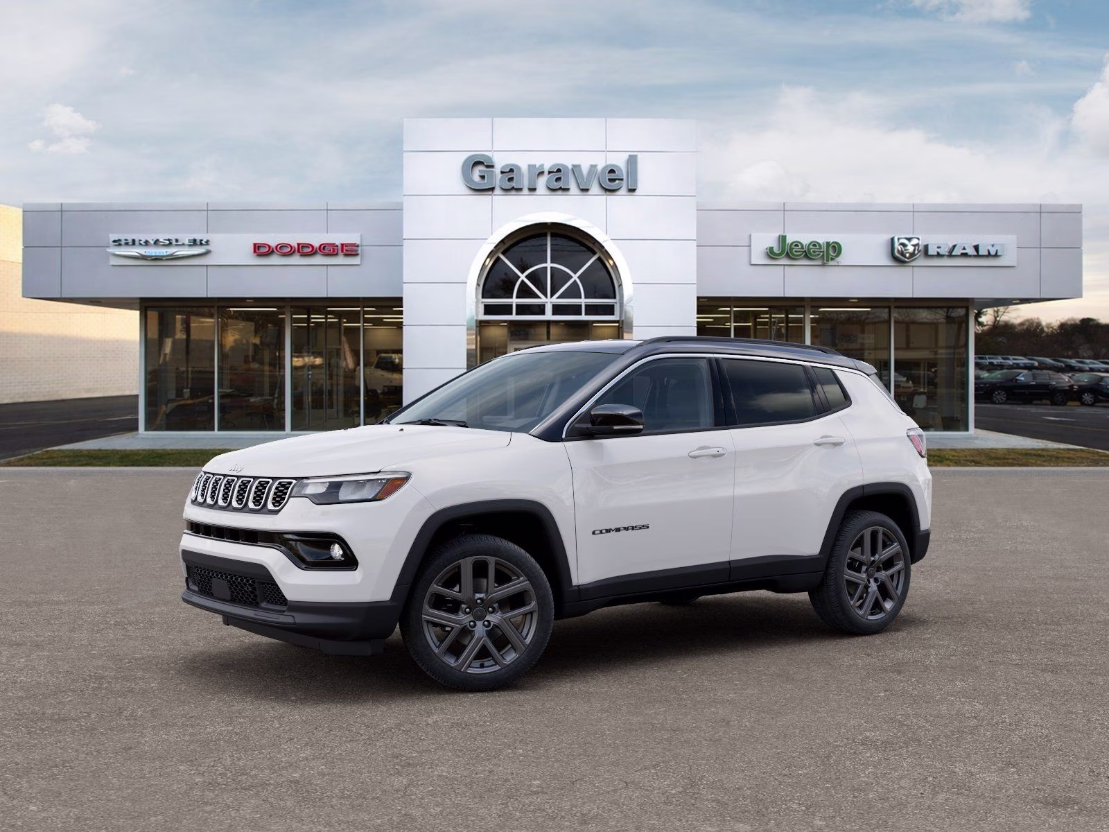 2026 Bright White Clearcoat Jeep Compass Limited 4X4 SUV
