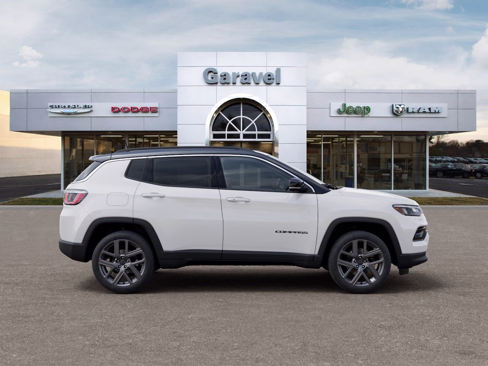 2026 Bright White Clearcoat Jeep Compass Limited 4X4 SUV