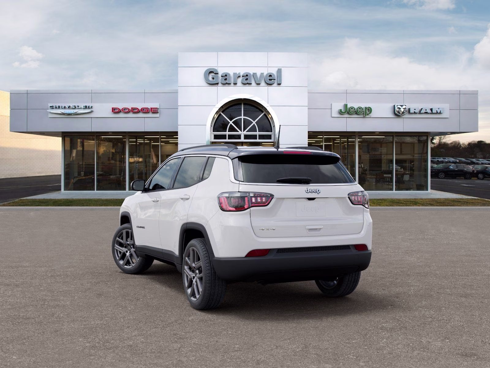 2026 Bright White Clearcoat Jeep Compass Limited 4X4 SUV