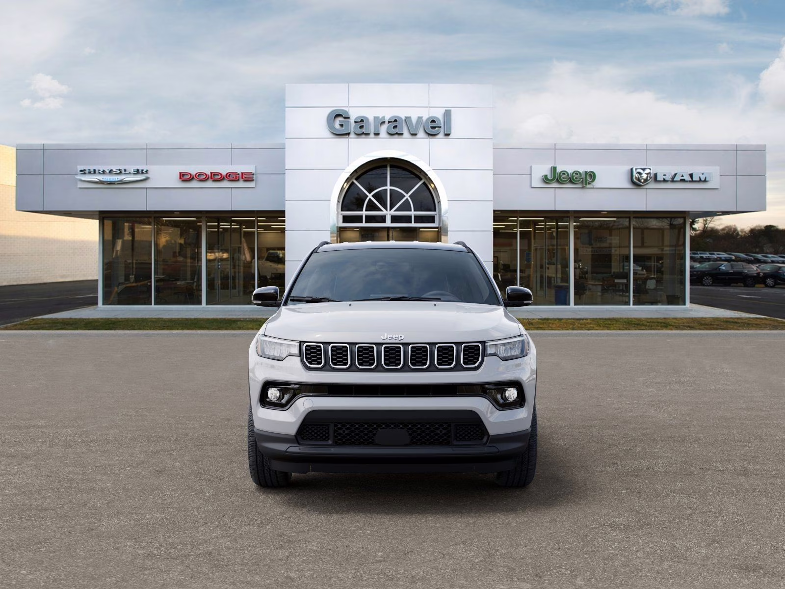 2026 Bright White Clearcoat Jeep Compass Limited 4X4 SUV