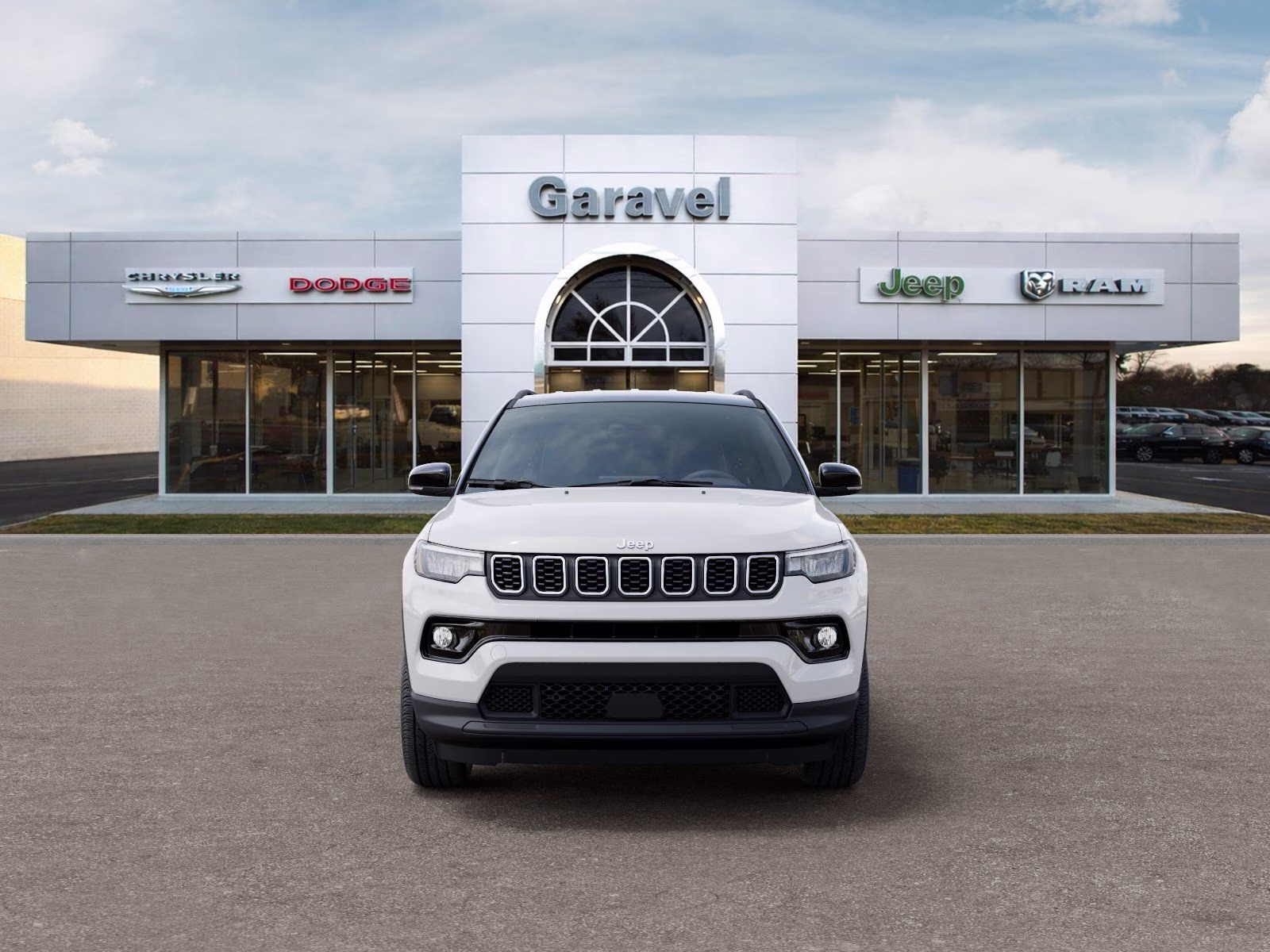 2026 Bright White Clearcoat Jeep Compass Limited 4X4 SUV