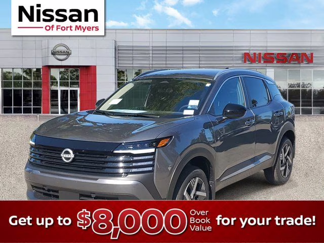 2026 Gun Metallic Nissan Kicks SV FWD SUV