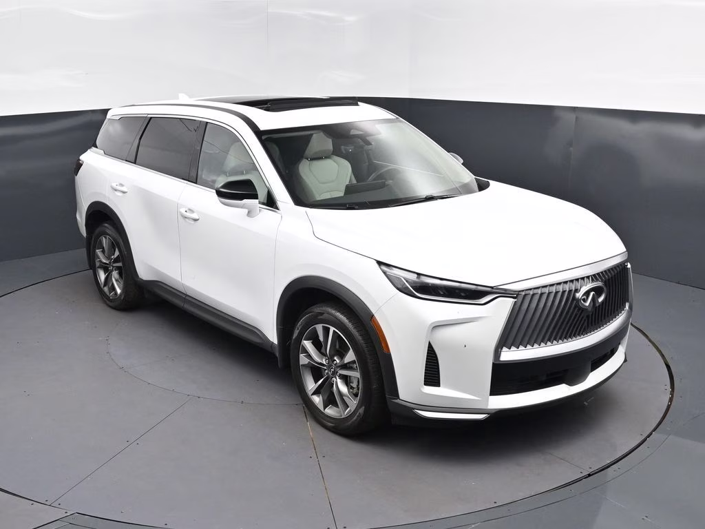 2026 White INFINITI QX60 PURE FWD SUV