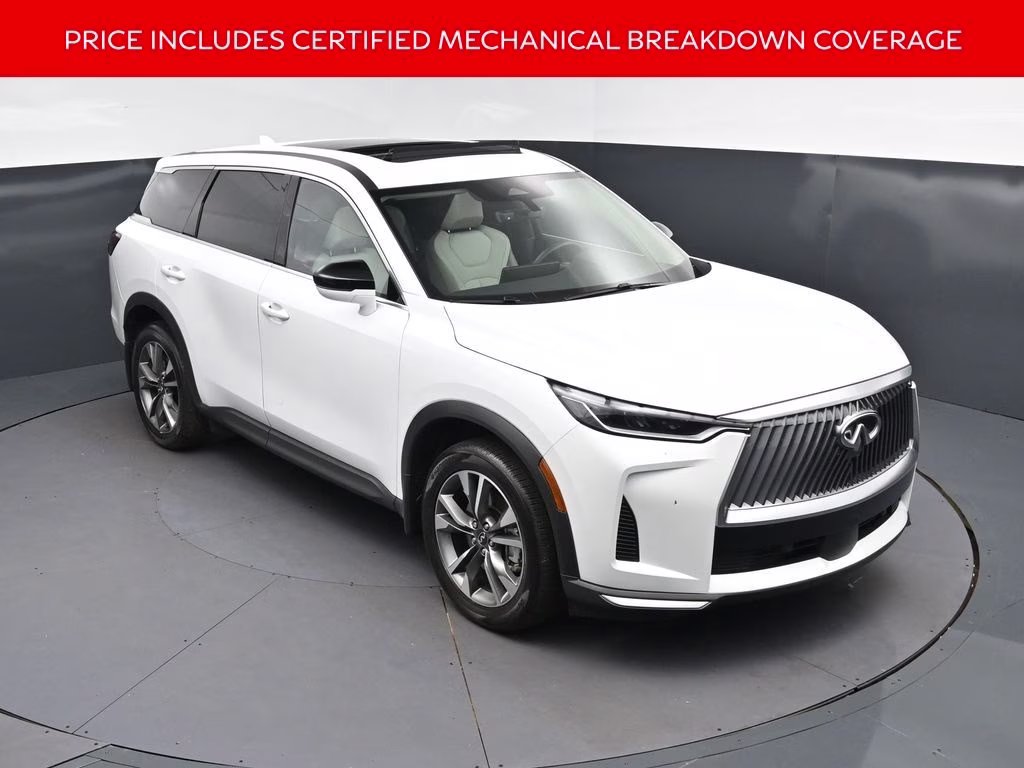 2026 White INFINITI QX60 PURE FWD SUV