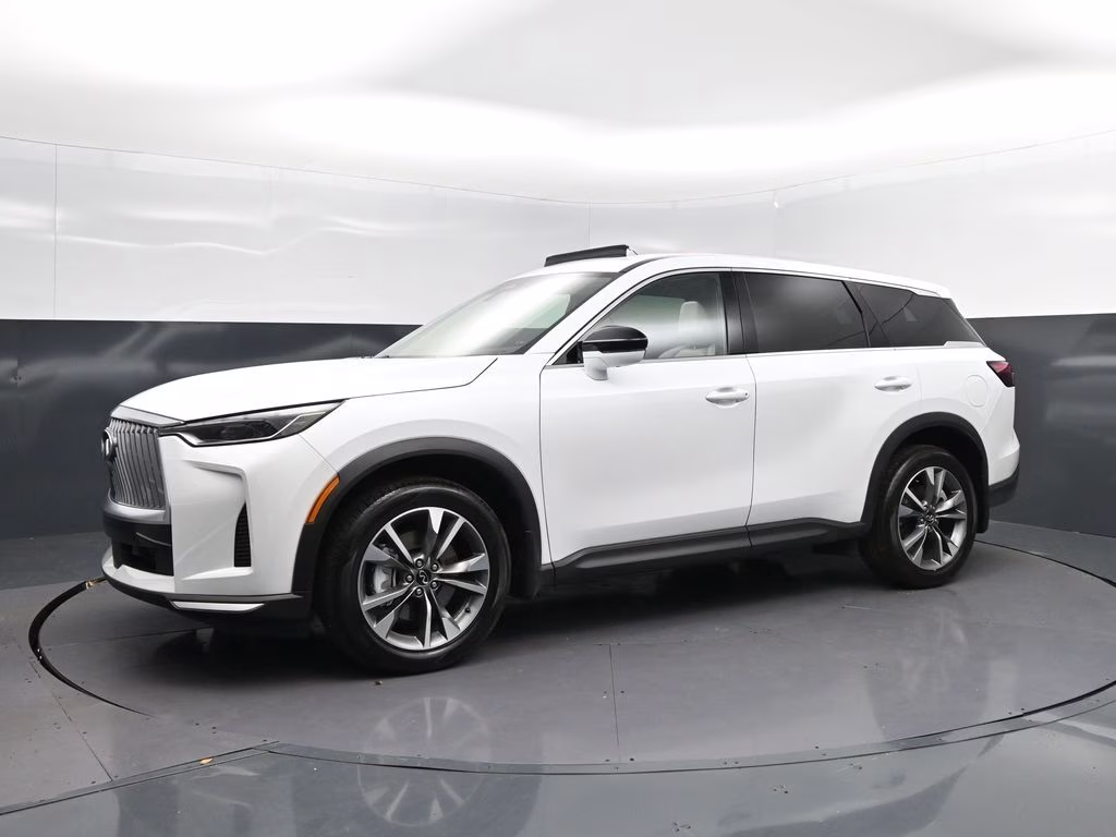 2026 White INFINITI QX60 PURE FWD SUV