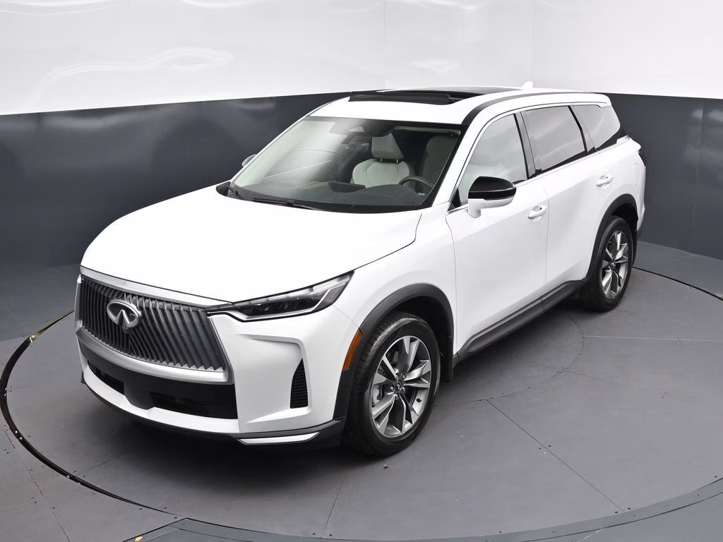 2026 White INFINITI QX60 PURE FWD SUV