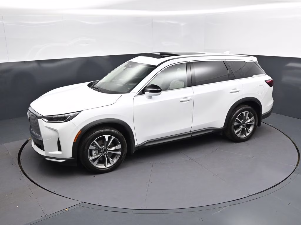 2026 White INFINITI QX60 PURE FWD SUV