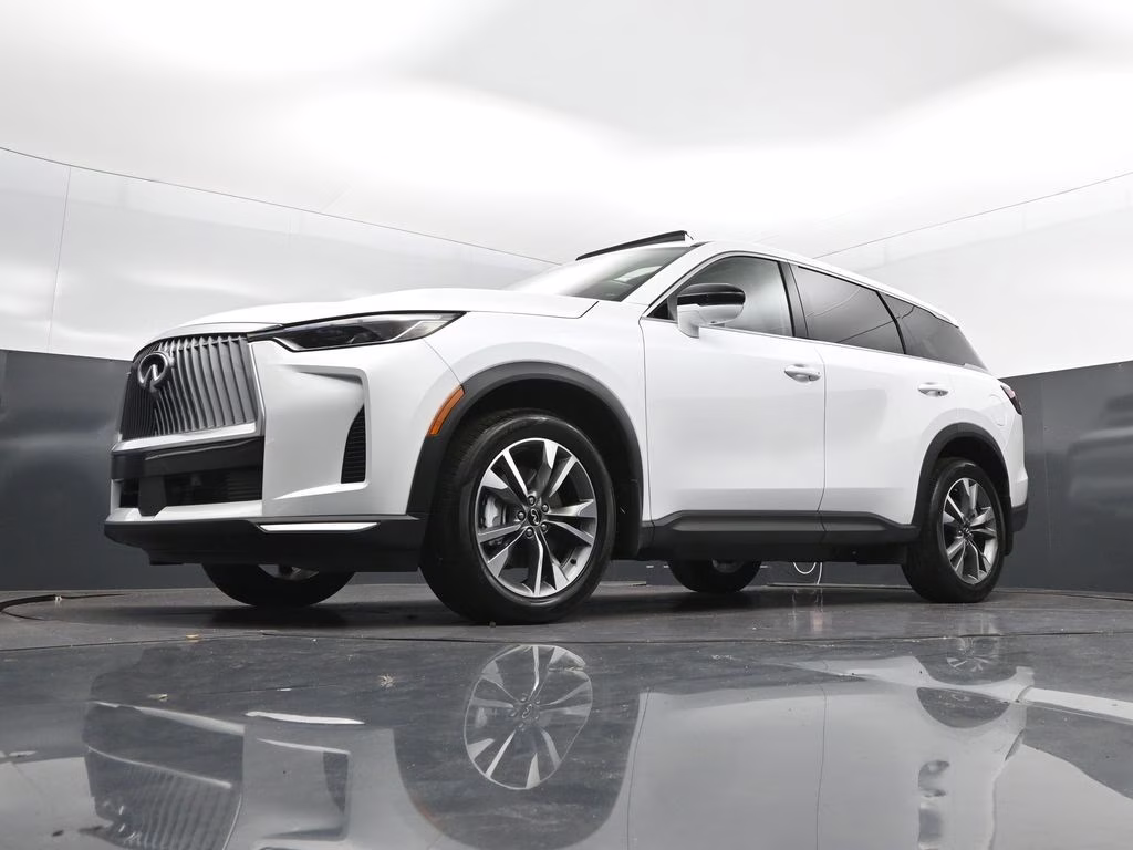 2026 White INFINITI QX60 PURE FWD SUV