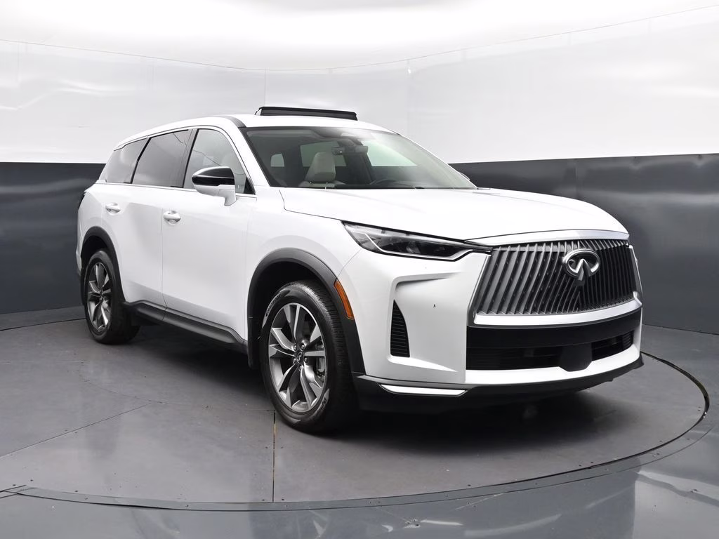 2026 White INFINITI QX60 PURE FWD SUV