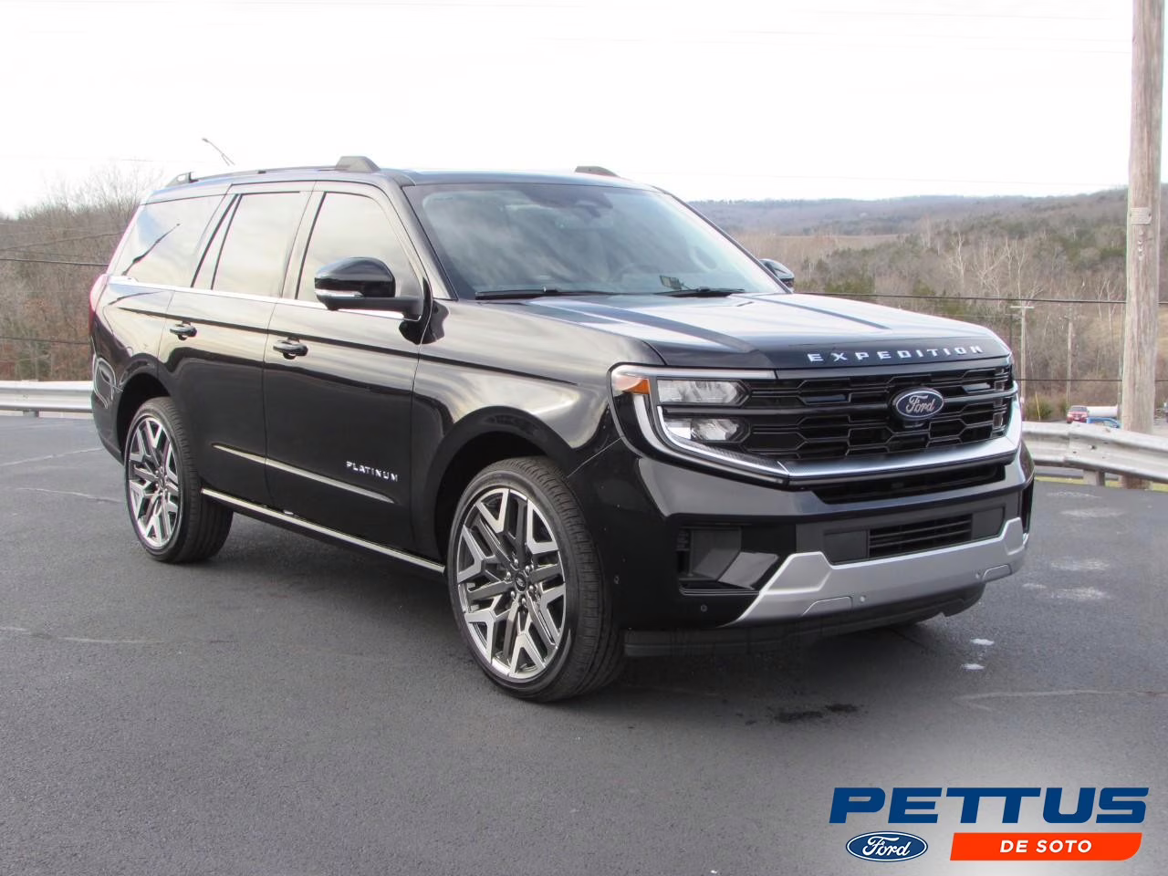 2025 Agate Black Metallic Ford Expedition Platinum 4X4 SUV