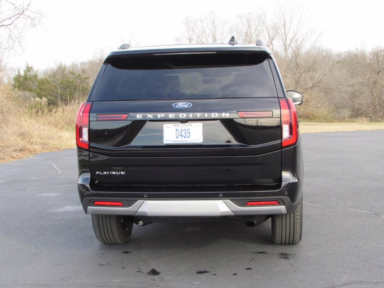 2025 Agate Black Metallic Ford Expedition Platinum 4X4 SUV
